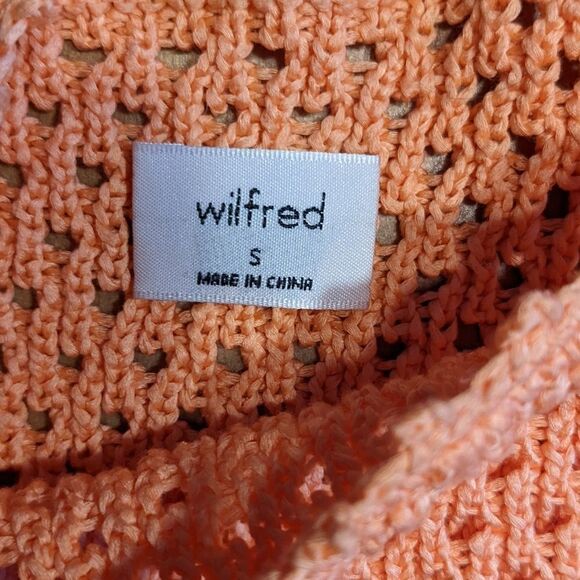 Aritzia Wilfred Caraway Tank orange Small @C - Picture 8 of 9